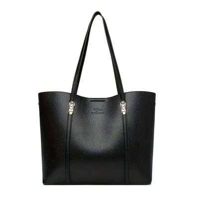 Bovista Handtas Dames - Schoudertas - School - Shopper - Schooltas - Werktas - Zwart