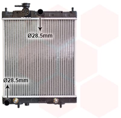 Van Wezel - RADIATOR VOOR NISSAN MICRA 1993-1998 214605F600