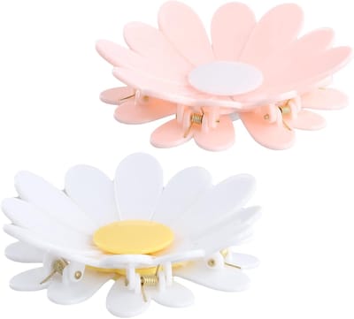 Decoratieve Koelkast Clips Set van 2, Bloemontwerp, Plastic Sluitclips voor Snacks, Voedselbehoud, Keukenaccessoires, Hoogwaardige Sluiting voor Noten en Etenswaren