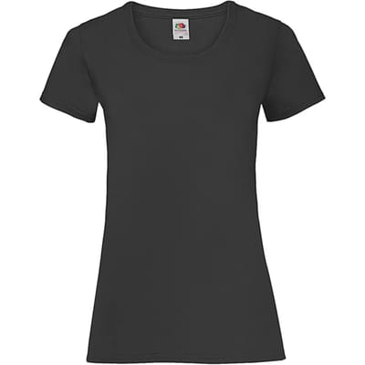 Dames-T-shirt Fruit of the Loom Valueweight