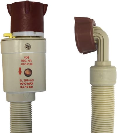 Veiligheidstoevoerslang met Aquastop voor Wasmachine en Vaatwasser - 2,5 Meter Grijs