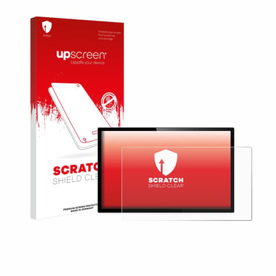 upscreen - Screenprotector voor Standaardmaten mit 7 inch Schermen [154.8 mm x 87 mm, 16:9] - Folie Beschermfolie transparant