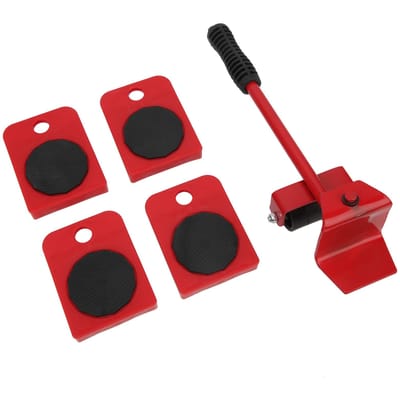 Meubelverhuizer Hefwerktuig Schuivers Heavy Duty Transport Hefroller met Breekijzer