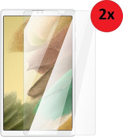 Screenprotector Geschikt voor Samsung Galaxy Tab A7 Lite - Samsung Tab A7 Lite Screenprotector – 8.7 inch - Beschermglas Tempered Gehard Glas 2x