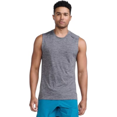 2xu Motion Mouwloos T-shirt Blauw S Man