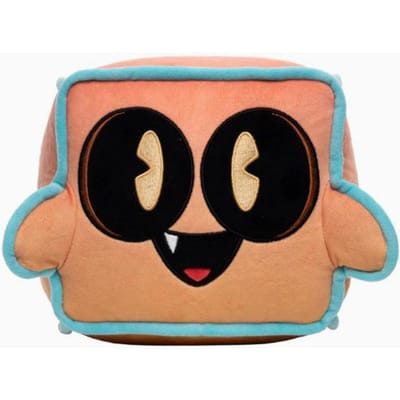 Op Voorraad Geometry Dash Pluche Sleutelhanger Zachte Knuffel Pop Hanger Ritme Actie Spel Karakter Tas Hanger Pluche Knuffel Cadeau Voor Gamers 1PCS brown