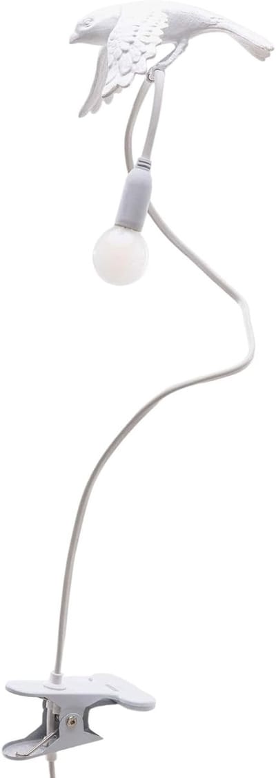 Decoratieve Wandlamp met Klem - Vogel Ontwerp