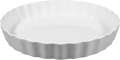 Ronde Bakvorm - Taartvorm - Zelf Bakken - Vaatwasmachinebestendig - 30 cm - Wit