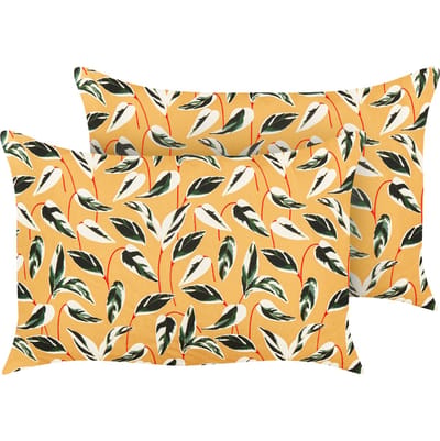 TAGGIA - Tuinkussen set van 2 - Multicolor - 40 x 60 cm - Polyester