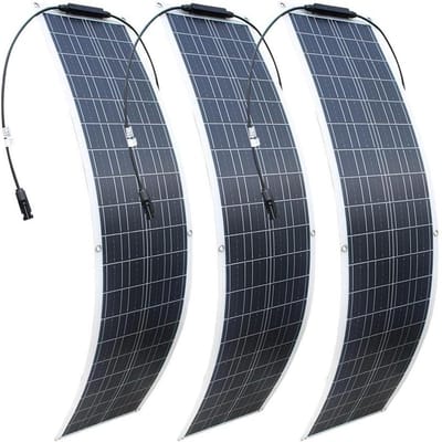 Flexibel Zonnepaneel - Zonneoplader - Energie Opwekken - Ultradun Lichtgewicht - 50 Watt 12 Volt