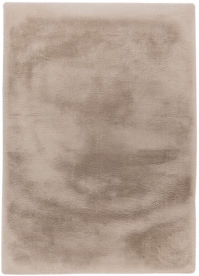 Lalee Heaven - Ronde Vloerkleed - Tapijt – Karpet - Hoogpolig - Superzacht -comfy Fluffy - rabbit fur- 160x160 cm Rond light Taupe