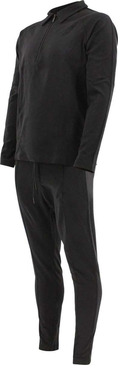 Suit LA Luxe Lounge zwart heren/dames katoen S