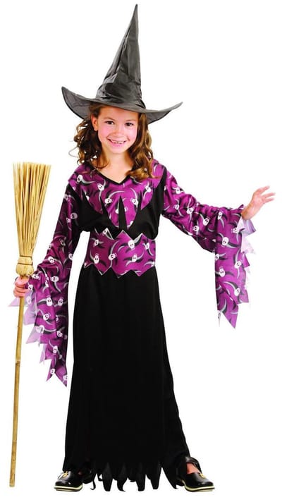 "Halloween heksenkostuum voor meisjes - Kinderkostuums - 104-116"