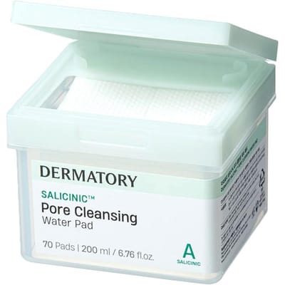 [DERMATORY] Salicinic Pore Cleansing Water Pad 200ml 70EA white