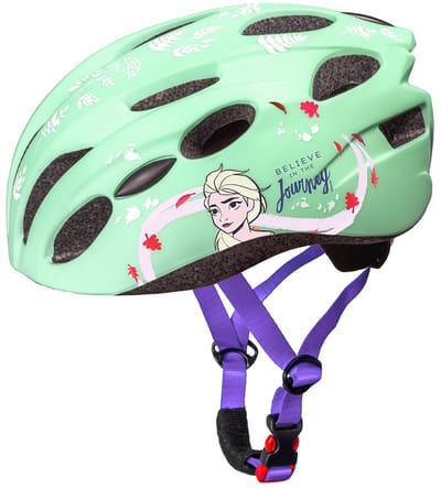 Fietshelm Seven Polska - Disney - Frozen II - Mint - (52-56cm) - kinderen - meisjes - in-mold