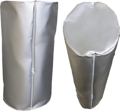 VHV - Gasfleshoes - waterdichte propaan gasfles hoes 120×42cm - Oxford-stof, waterdicht, UV-bestendig, scheurbestendig - voor tuin, terras en buitenkeuken