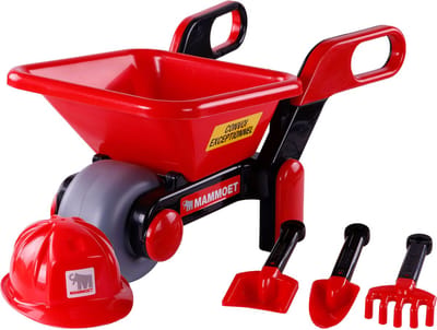 Cavallino Mammoet Kruiwagen met Helm en Gereedschap, 5ldg.
