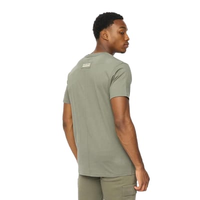Duck and Cover Heren Adamsberg T-Shirt (Donkergroen)