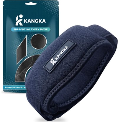 KANGKA Elleboog Brace - Tennisarm Bandage - Ergonomisch Ontwerp - One Size