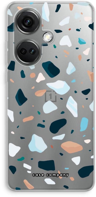 Case Company® - Hoesje geschikt voor OnePlus Nord CE 3 hoesje - Terrazzo N°13 - Soft Cover Telefoonhoesje - Bescherming aan alle Kanten en Schermrand