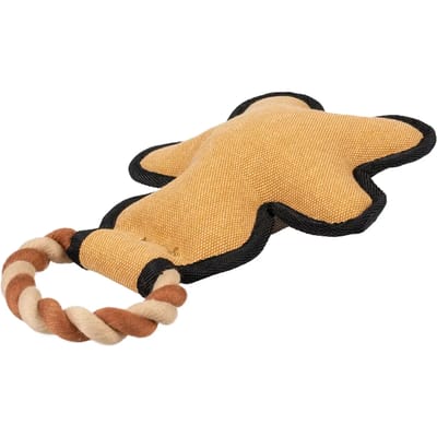 Duvoplus - Speelgoed Voor Dieren - Hond - Canvas Peperkoekman 17x28x5,5cm Meerkleurig - 1st