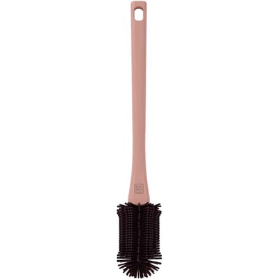 Babyfles Borstel Siliconen Spons Fles Borstel Set eenheid 1 siliconen borstel 1 spons 29 x 7 cm Indy Roze 111482 [Origineel Product] MOTHER-K (1 + + borstel)