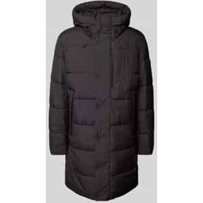 Gewatteerd jack met labeldetail, model 'DAMON’