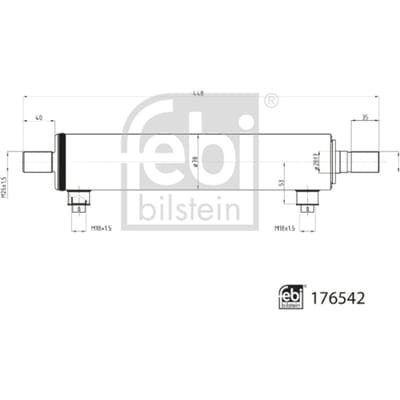 Stuurdemper FEBI BILSTEIN 176542