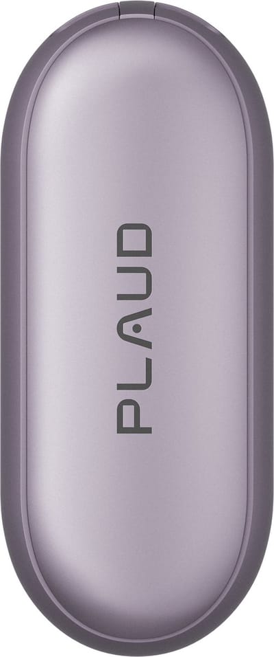 PLAUD - NotePin S - Paars - AI spraakrecorder met een tactiele opnameknop - voice recorder AI-notitieapparaat - AI-transcriptie en samenvatting ondersteunt audiorecorder voor vergaderingen - 64 gb intern geheugen