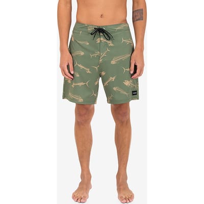 Hurley Phantom-eco Classic 18 Boardshort Char Fern Size: 38 | Swimming Trunks Outlet | Heren | Groen