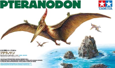 Tamiya Modelbouwpakket Militaire voertuigen - 60204 Pteranodon - Prehistoric World Series NO.4 Plastic - 1:35 - Modelbouw