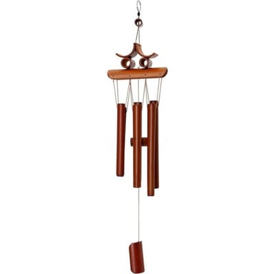 Bamboe Windgong Decoratie Patio Windgong Tuin Windgong Decoratieve Windgong Hangend Ornament Tuin Windbel Huisdecoratie brown