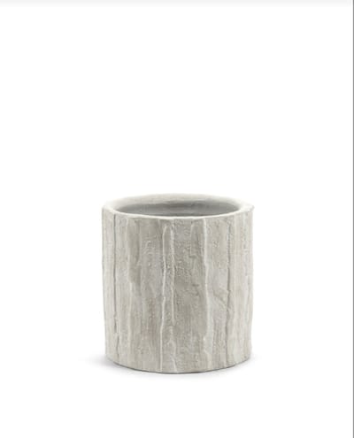 Serax Bloempot Ribbel Wit-Off White D 30 cm H 30 cm