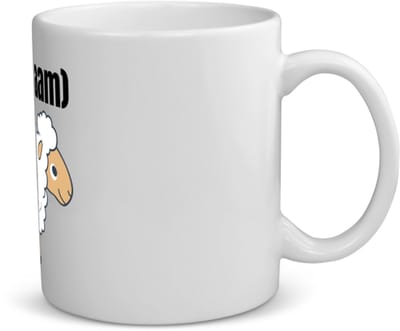 Akyol - schaap met eigen naam koffiemok - theemok - Schaap - boeren/schapen liefhebbers - iemand die houdt van schapen - verjaardag - cadeau - kado - geschenk - 350 ML inhoud