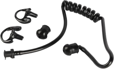 Dailygoods - Air Acoustic Tube Coil met Zachte Siliconen Oordopjes