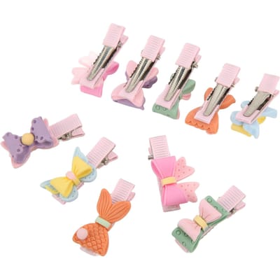 20 pièces Nœud Papillon pour Chien Épingles à Cheveux Double Couche Épingle à Cheveux Nœud pour Animaux de Compagnie pour Cheveux Longs Animaux Chiens Chats white
