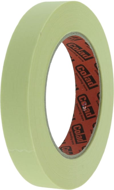 Masking tape 60°C - crèmewit 19mm x 50m