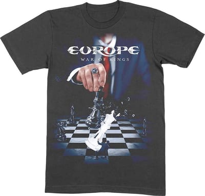 Europe - War Of Kings Heren T-shirt - S - Zwart