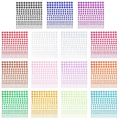 Dailygoody - Zelfklevende Strass-Stickers - Bling Knutseljuwelen