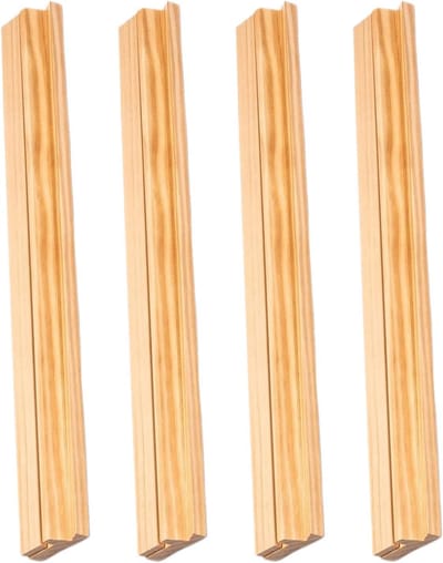 Houten Mahjong Set - Tafelspel Accessoires - Spel Organisatie - Magnetische Pushers - 46x6x25 cm - Houtkleur