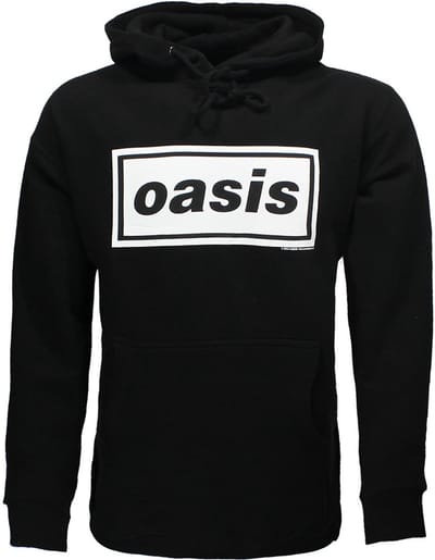 Oasis Decca Logo Pullover Hoodie - Officiële Merchandise - L