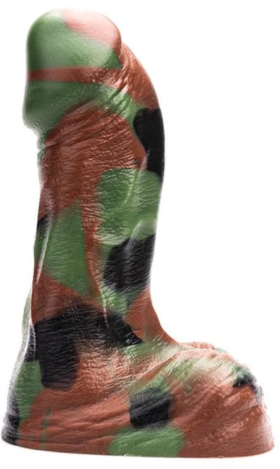 Kiotos Revolt - Dildo Fantasie - Green Army - 04 - Small - 17 x 5,5 cm