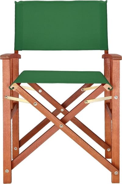 Casaria Tuinstoel Cannes - FSC®-Gecertificeerd Eucalyptushout – Groen