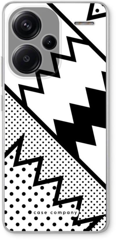 Case Company® - Hoesje geschikt voor Xiaomi Redmi Note 13 Pro plus hoesje - Pop Art #5 - Soft Cover Telefoonhoesje - Bescherming aan alle Kanten en Schermrand