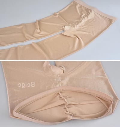 Shiny Danspanty met Hoge Elasticiteit en Hoge Taille - 70 Denier Voetloze Panty voor Dames, Perfect voor Dans en Fitness