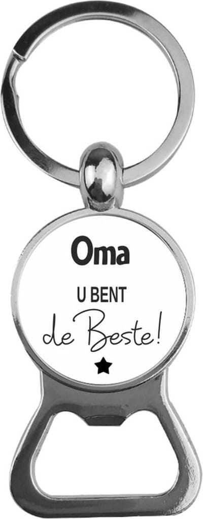 Bieropener Glas -  Oma U Bent De Beste
