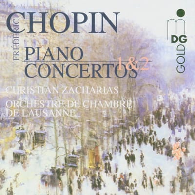 Christian Zacharias, Orchestre De Chambre De Lausanne - Chopin: Piano Concertos No.1 And 2 (CD)