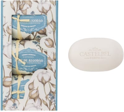 Castelbel - Zeepset Flor de Algodão 3 x 150 gr (katoenbloem)