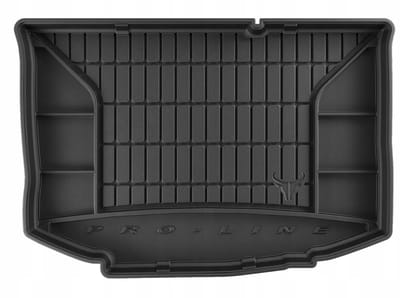 Frogum Proline - Kofferbakmat - Ford Fiesta Mk7 Hatchback 2008-2017 - Zonder Zij-nissen - Antislip