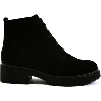 Dames Veterschoenen Waldlaufer Luise 716807-195-001 Zwart - Maat 4